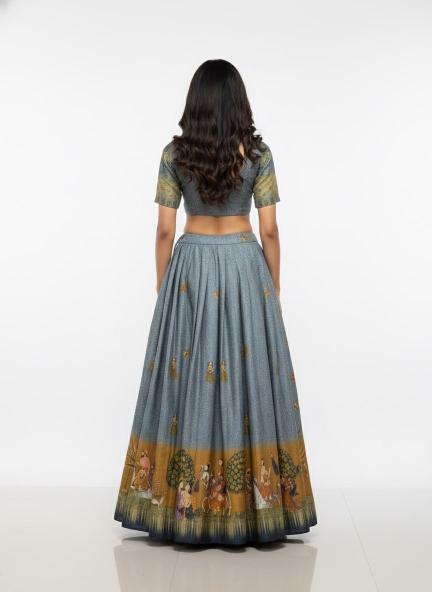 Artriddhs Dola silk D NO DEGITAL 21 Lehenga choli manufacturer in Surat